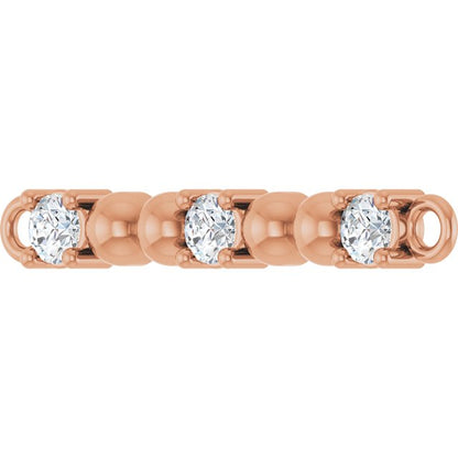 .08 CTW Natural Diamond Link