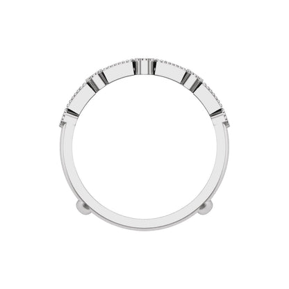 1/2 CTW Natural Diamond Ring Guard, Style 5