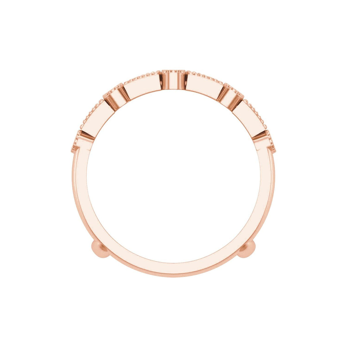 1/2 CTW Natural Diamond Ring Guard, Style 5