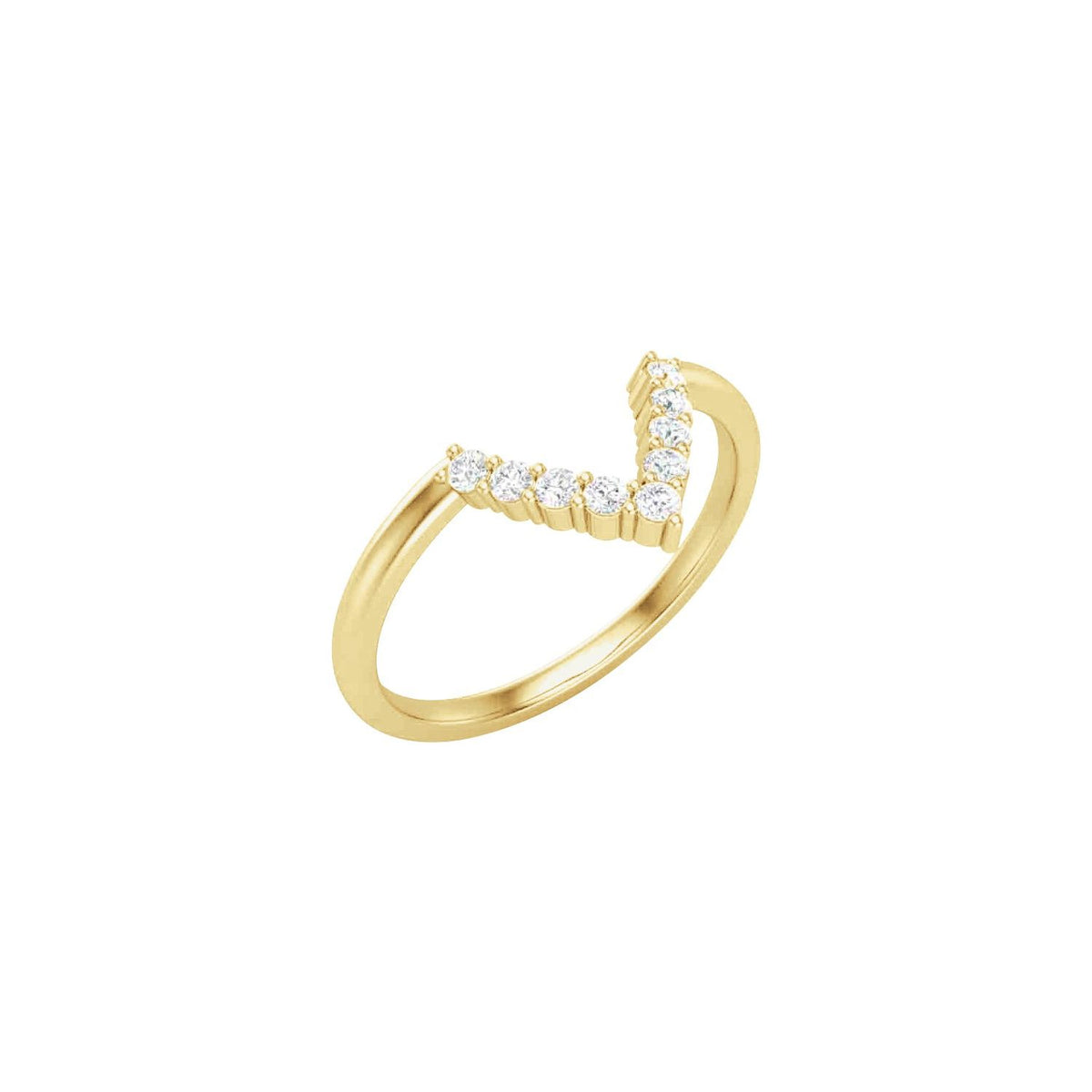 1/6 CTW Natural Diamond Matching Band, 9 mm