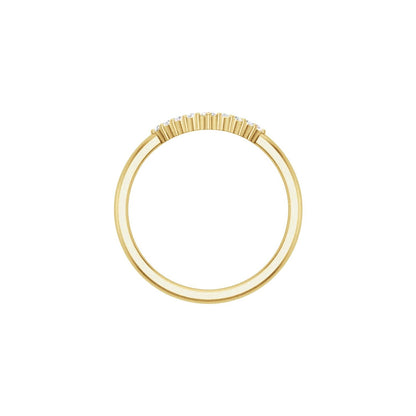 1/4 CTW Natural Diamond Matching Band, 9 mm