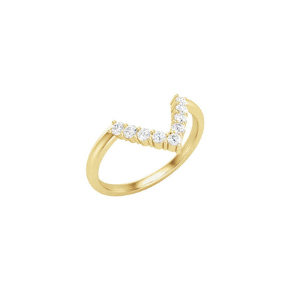 1/4 CTW Natural Diamond Matching Band, 9 mm