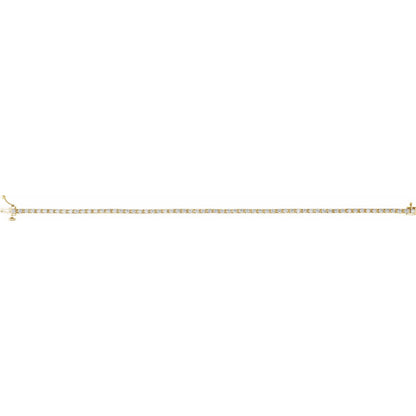 2 CTW Lab-Grown Diamond Line 7 1/4" Bracelet