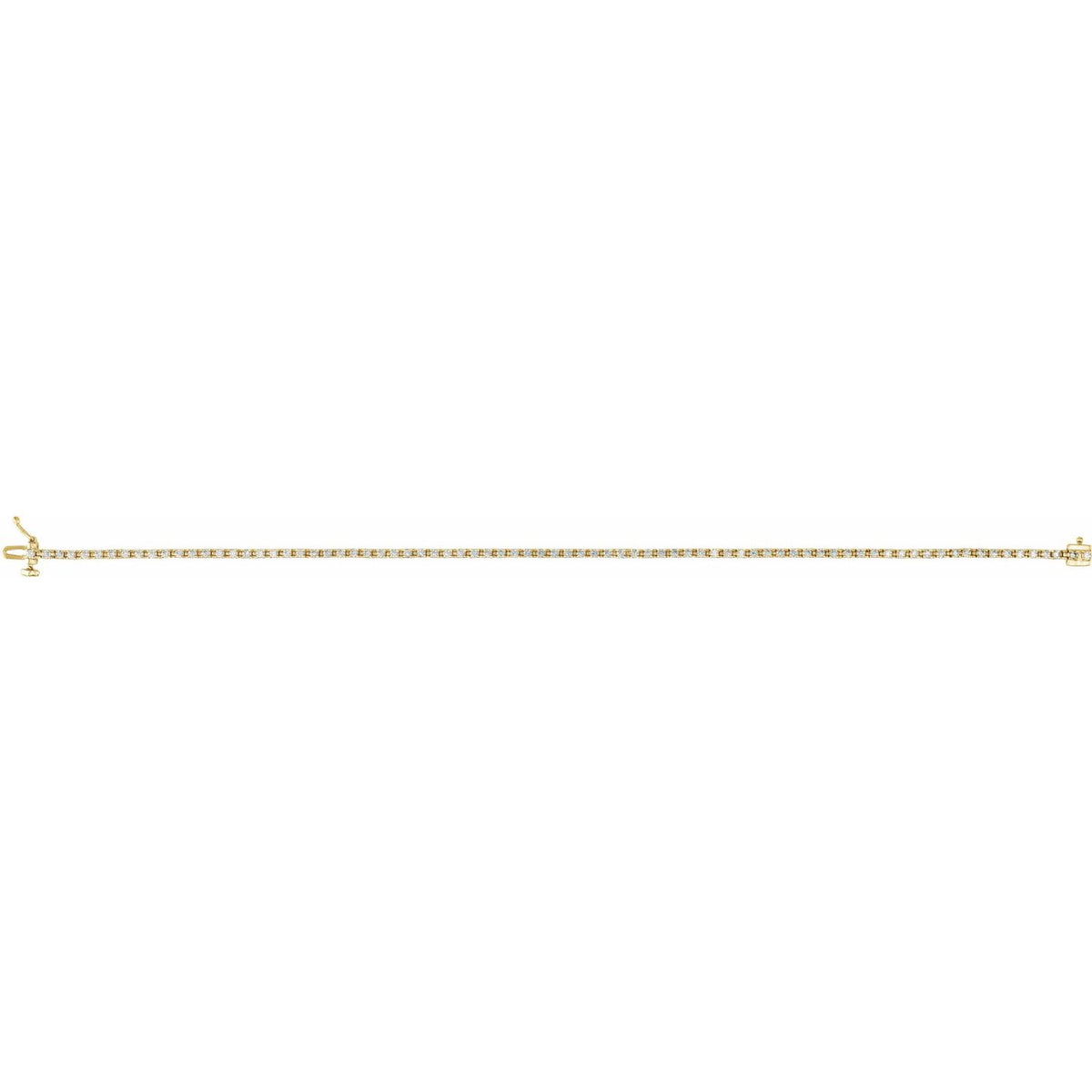 1 CTW Lab-Grown Diamond Line 7 1/4" Bracelet