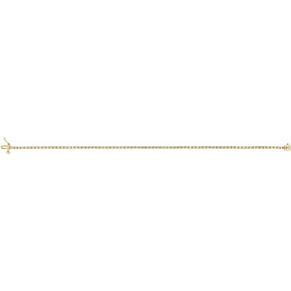 1 CTW Lab-Grown Diamond Line 7 1/4" Bracelet