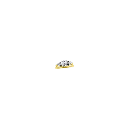 14K Yellow Gold 1/2 CTW Natural Diamond Wrap-Style Ring Enhancer