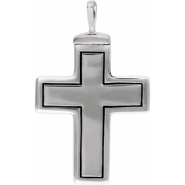 26x16.5 mm Cross Ash Holder Pendant