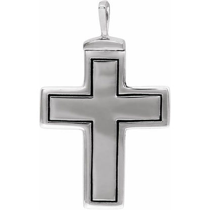 26x16.5 mm Cross Ash Holder Pendant