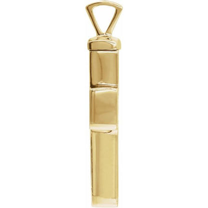 26x16.5 mm Cross Ash Holder Pendant