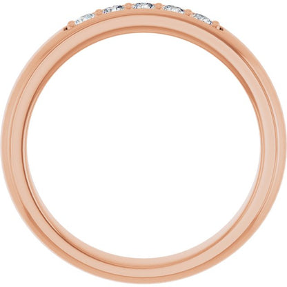 1/3 CTW Lab-Grown Diamond Band, 5.46 mm