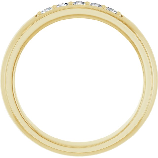 1/3 CTW Lab-Grown Diamond Band, 5.46 mm