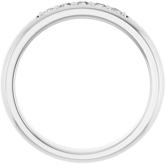 1/3 CTW Lab-Grown Diamond Band, 5.46 mm