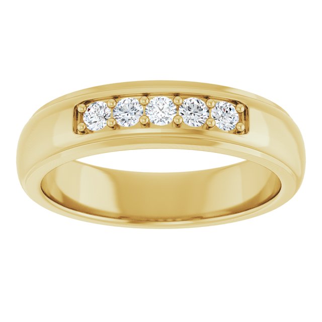 1/3 CTW Lab-Grown Diamond Band, 5.46 mm