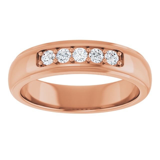 1/3 CTW Natural Diamond Band, 5.46 mm