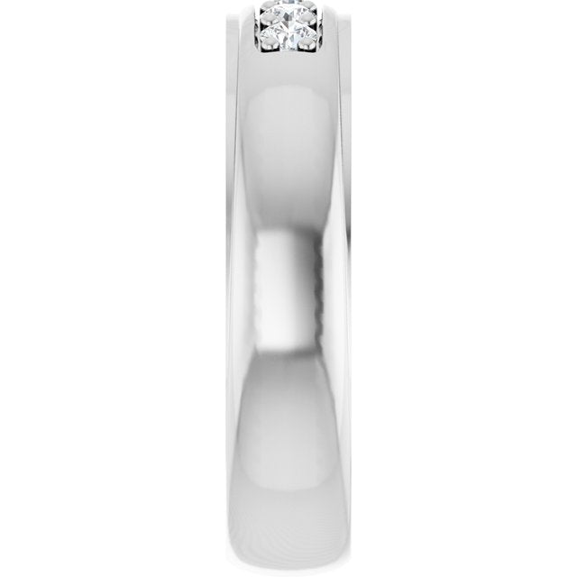 1/3 CTW Natural Diamond Band, 5.46 mm