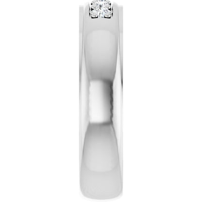 1/3 CTW Lab-Grown Diamond Band, 5.46 mm