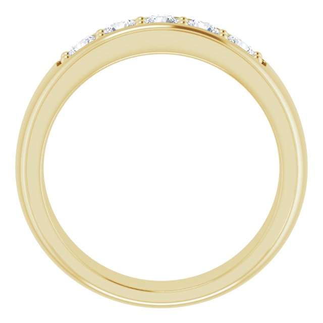 7/8 CTW Natural Diamond Band, 6.67 mm