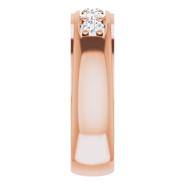 3/4 CTW Lab-Grown Diamond Band, 6.55 mm