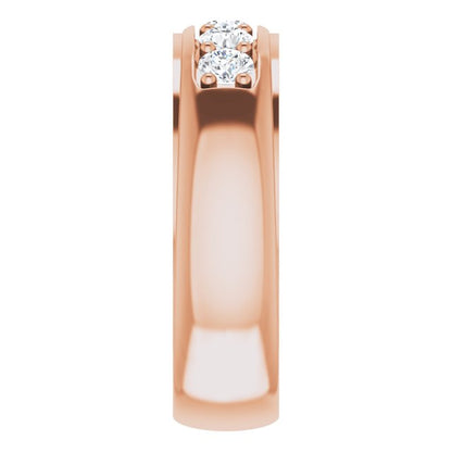 7/8 CTW Natural Diamond Band, 6.67 mm