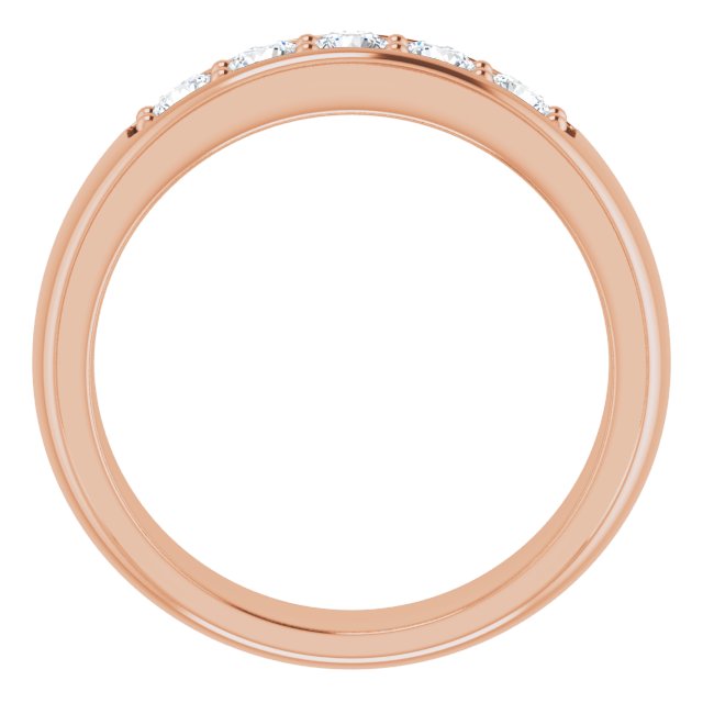 3/4 CTW Natural Diamond Band, 6.55 mm