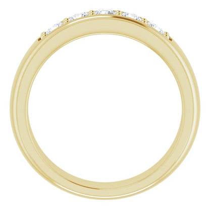 3/4 CTW Natural Diamond Band, 6.55 mm