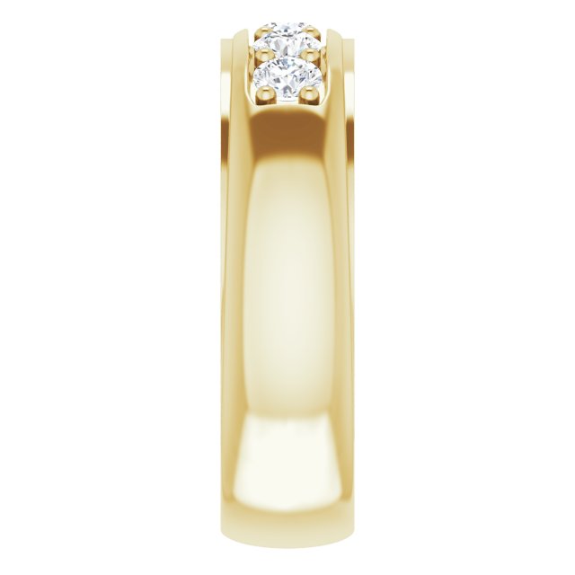 3/4 CTW Natural Diamond Band, 6.55 mm