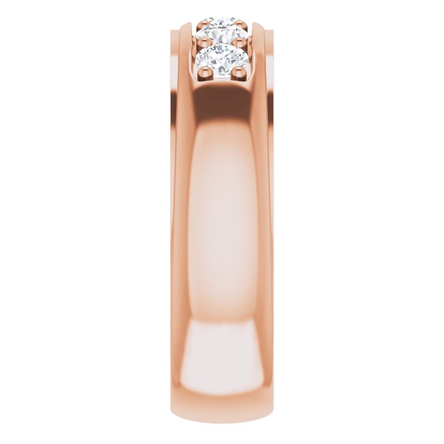 3/4 CTW Lab-Grown Diamond Band, 6.55 mm