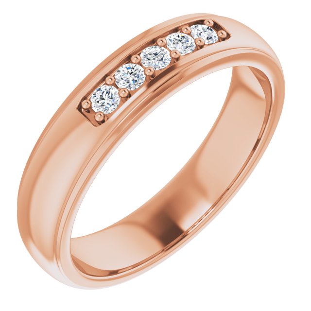 1/5 CTW Lab-Grown Diamond Band, 5.17 mm