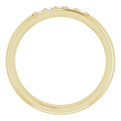 1/5 CTW Natural Diamond Band, 5.17 mm