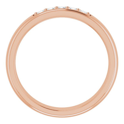 1/5 CTW Natural Diamond Band, 5.17 mm