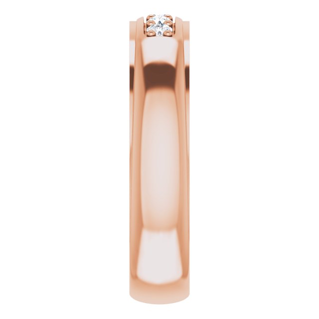 1/5 CTW Lab-Grown Diamond Band, 5.17 mm