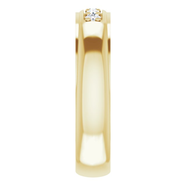 1/5 CTW Lab-Grown Diamond Band, 5.17 mm