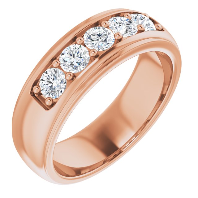 1 1/5 CTW Natural Diamond Band