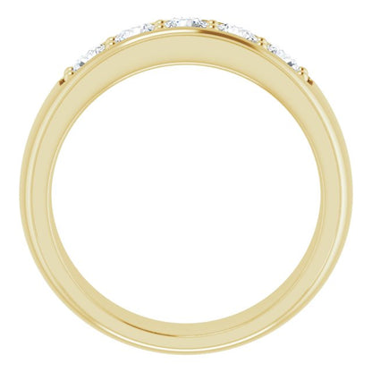 1 1/5 CTW Natural Diamond Band