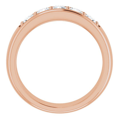 1 1/5 CTW Natural Diamond Band