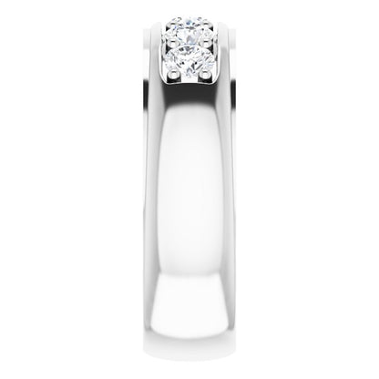 1 1/5 CTW Natural Diamond Band