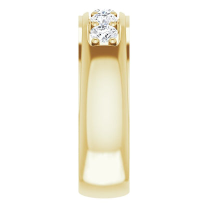 1 1/5 CTW Natural Diamond Band