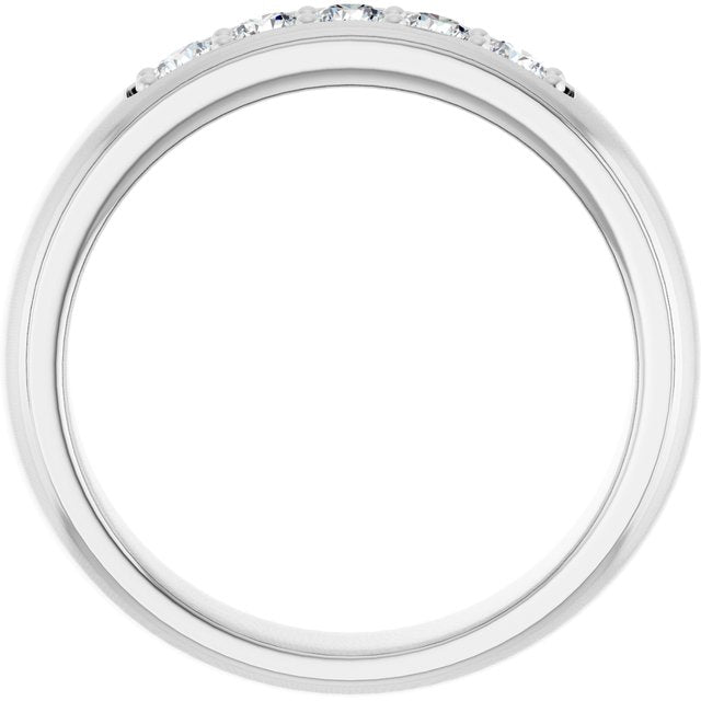 1/2 CTW Natural Diamond Band, 6.06 mm