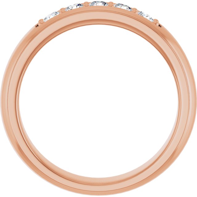 1/2 CTW Natural Diamond Band, 6.06 mm