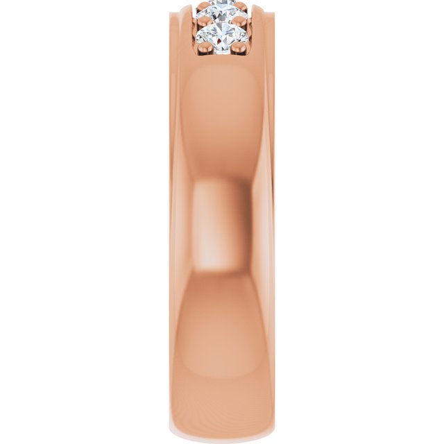 1/2 CTW Natural Diamond Band, 6.06 mm