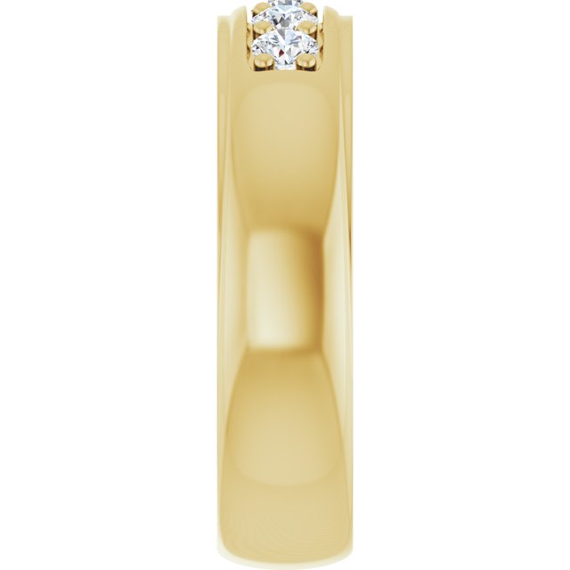 1/2 CTW Natural Diamond Band, 6.06 mm