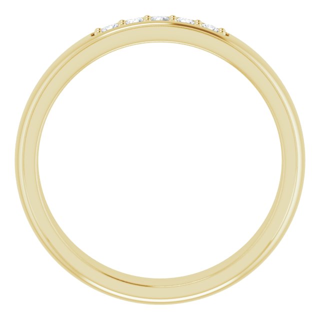 1/6 CTW Natural Diamond Band, 4.91 mm