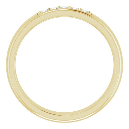 1/6 CTW Natural Diamond Band, 4.91 mm