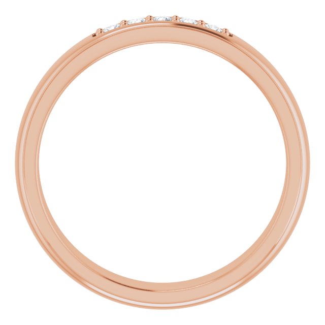 1/6 CTW Natural Diamond Band, 4.91 mm