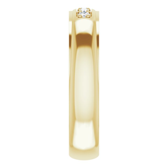 1/6 CTW Natural Diamond Band, 4.91 mm