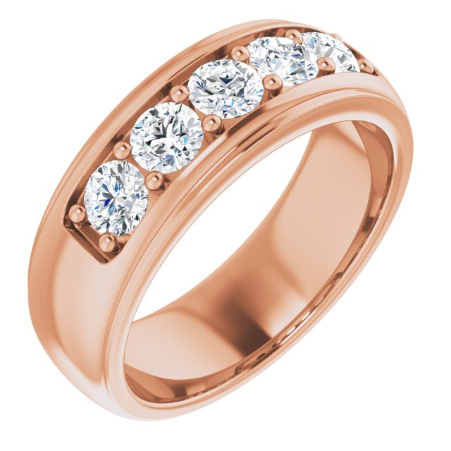 1 1/3 CTW Natural Diamond Band
