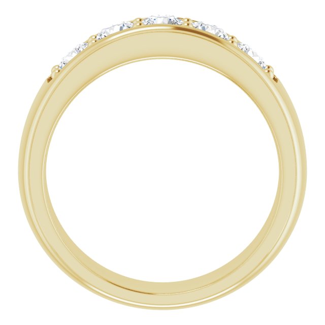 1 1/3 CTW Natural Diamond Band