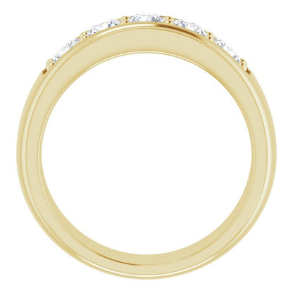 1 1/3 CTW Natural Diamond Band
