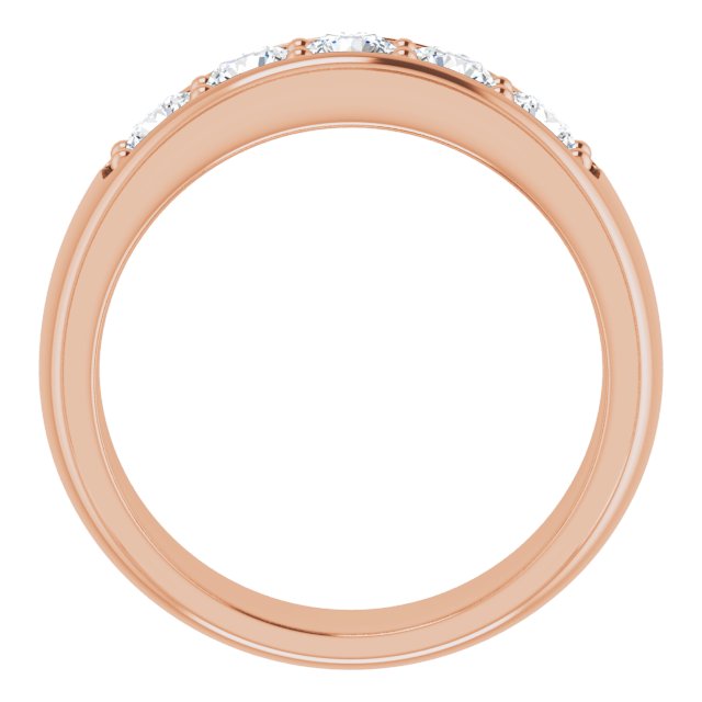 1 1/4 CTW Lab-Grown Diamond Band, 7.4 mm