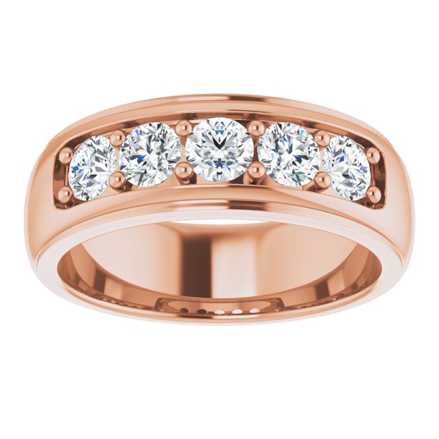 1 1/3 CTW Natural Diamond Band